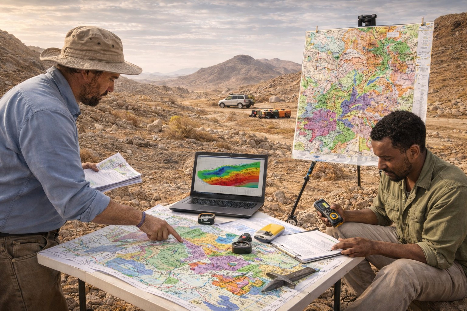 خرائط جيولوجية